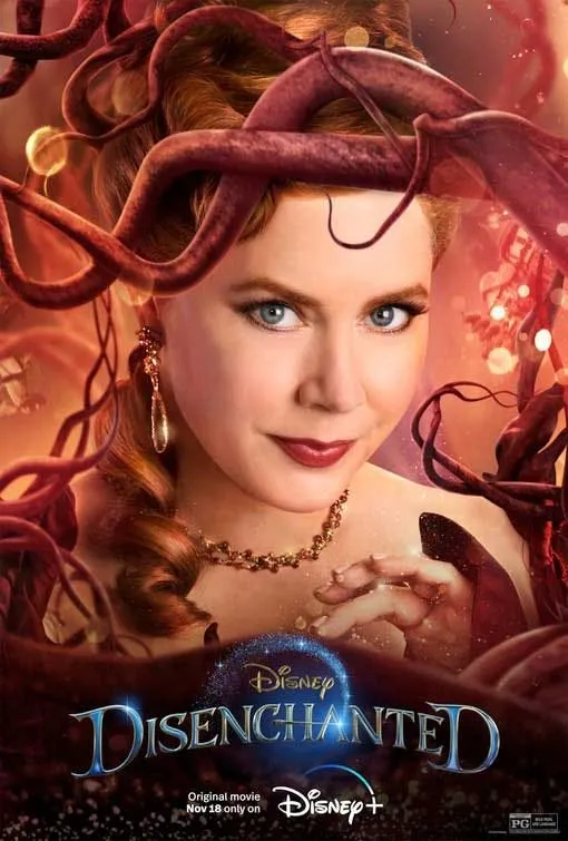 Disenchanted family fantasy film poster