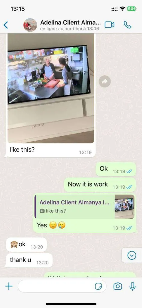 WhatsApp help guide and streaming link delivered immediately